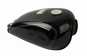 TANQUE DE NAFTA C/TAPA SUZUKI GN125 NEGRO STD [W59992]